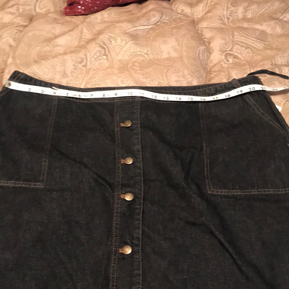Dark blue Jean skirt